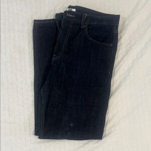 Uniqlo Men's Dark Blue Straight Jeans
